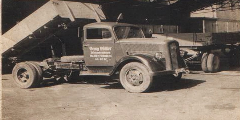 1938 - Das erste Firmenfahrzeug